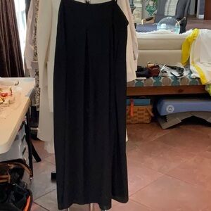 Who What Wear Classic Black A-Line Skirt